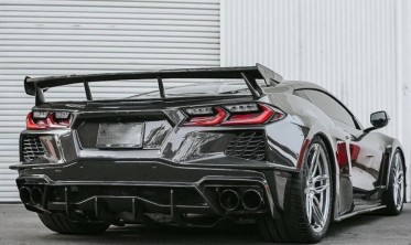 Диффузор заднего бампера Chevrolet Corvette (2020-...) Stingrey фото