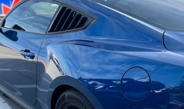 Накладки-жалюзи на боковые окна Ford Mustang (2023-...) фото