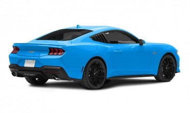 Накладки-жалюзи на боковые окна Ford Mustang (2023-...) фото