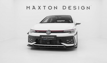 Нижняя накладка Racing Durability на передний бампер VW Golf GTI / GTE / R-Line Mk8 2024- фото