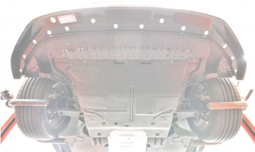 Нижняя тюнинг накладка на передний бампер Skoda Kamiq Monte Carlo Mk1 2023- вар. 1 фото