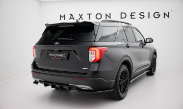 Тюнинг диффузор (накладка) на задний бампер Ford Explorer XLT Mk6 фото
