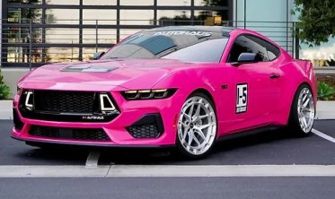 Решетка радиатора с Led Ford Mustang 2024-2025 GT, Ecoboost фото