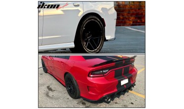Дифузори порогів Dodge Charger (2015-2021) версія srt глянець фото