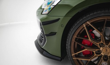 Комплект накладок на передній бампер (Canards) Audi S3 / A3 S-line 8Y рестайл фото