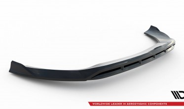 Тюнинговый диффузор (юбка) на передний бампер Mercedes V W447 AMG-Line рестайл 2 фото