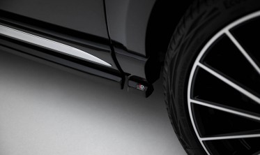 Тюнинговые диффузоры (листвы) на боковые пороги Mercedes V W447 Long AMG-Line фото
