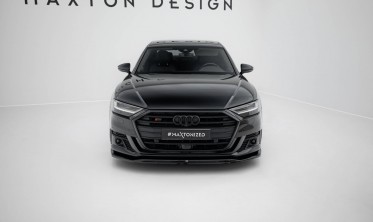 Тюнинговый диффузор на передний бампер Audi S8 / A8 S-Line D5 вер. 1 фото