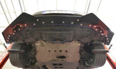 Передняя накладка на бампер Street Pro Audi S3 / A3 S-line 8Y рестайл фото