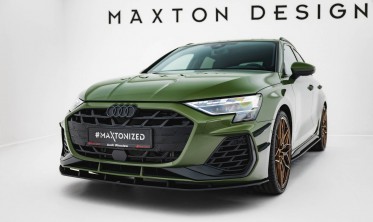 Передняя накладка на бампер Street Pro Audi S3 / A3 S-line 8Y рестайл фото