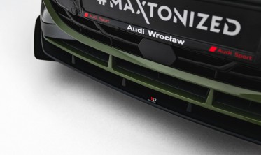 Диффузор Street Pro + боковые накладки на передний бампер Audi S3 / A3 S-line 8Y 2024 фото