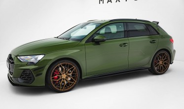 Накладки (листвы) Street Pro под боковые пороги Audi S3 / A3 S-line 8Y рестайл фото