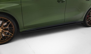 Накладки (листвы) Street Pro под боковые пороги Audi S3 / A3 S-line 8Y рестайл фото