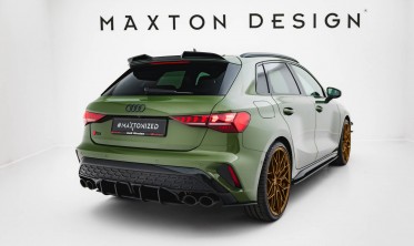 Бокові накладки Street Pro на задній бампер Audi S3 Sportback 8Y 2024- фото