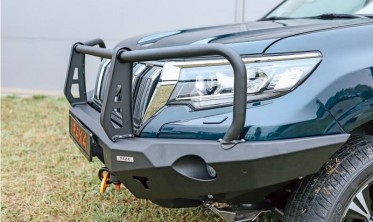 Кенгурятник для бампера Toyota Land Cruiser Prado J150 (2017-2023) фото
