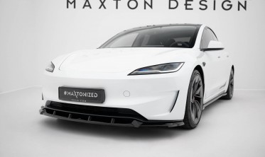 Тюнінг накладка на передній бампер Tesla Model 3 Performance Mk1 рестайл вар. 2 фото