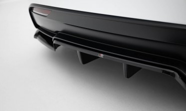 Тюнинг накладка (диффузор) на задний бампер Tesla Model 3 Performance Mk1 рестайл вар. 1 фото