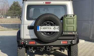 Силовой задний бампер SUZUKI JIMNY IV (2018-...) led фото
