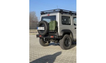 Силовой задний бампер SUZUKI JIMNY IV (2018-...) led фото