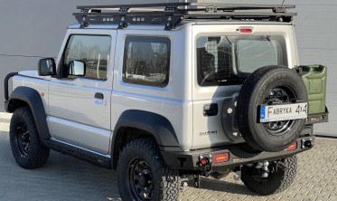 Силовой задний бампер SUZUKI JIMNY IV (2018-...) led фото