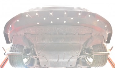 Тюнинг накладка (юбка) на передний бампер Volkswagen Passat B9 вар. 2 фото