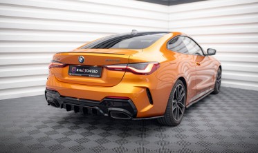 Бокові тюнінг накладки на задній бампер BMW M440i G22 / G23 вар. 5 фото