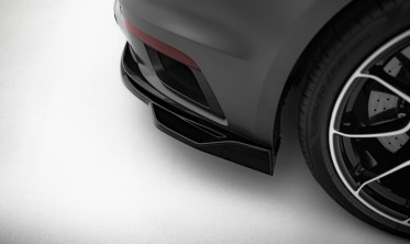 Тюнинг диффузор (накладка) на задний бампер Porsche 911 Turbo S Sport Package 992 фото