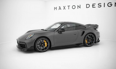 Тюнінг накладки (лістви) під бокові пороги Porsche 911 Turbo S Sport Package 992 фото