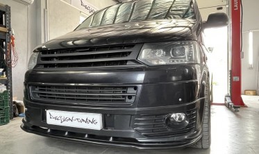 Дифузор переднього бампера VW T5 Sportline (рестайл) фото