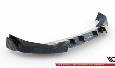 Карбонова накладка на передній бампер BMW X5 G05 M-Pack 2023- фото