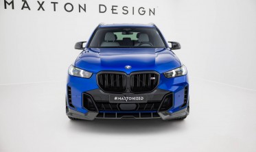 Карбонова накладка на передній бампер BMW X5 G05 M-Pack 2023- фото