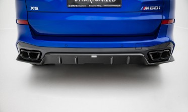 Карбоновый диффузор на задний бампер BMW X5 G05 M-Pack LCI фото