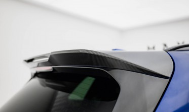 Карбоновий спойлер на кришку багажника BMW X5 G05 M-Pack рестайл фото