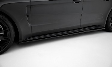 Нижние диффузоры на боковые пороги Porsche Panamera Turbo S E-Hybrid / Panamera E-Hybrid 971 фото