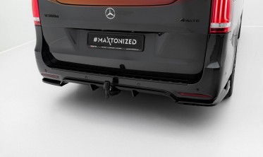 Центральна накладка заднього бампера Mercedes V-Class W447 рестайл AMG-Line фото
