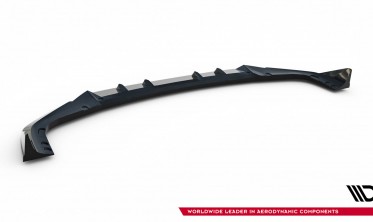 Нижній дифузор (накладка) на передній бампер BMW X6 M F96 рестайл 2023- вар. 2 фото