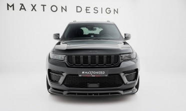 Тюнінг накладка (губа) на передній бампер Jeep Grand Cherokee Trailhawk Mk5 фото