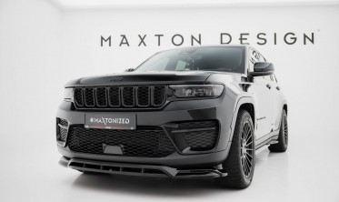 Тюнінг накладка (губа) на передній бампер Jeep Grand Cherokee Trailhawk Mk5 фото