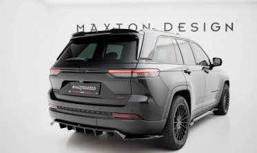 Нижний диффузор (накладка) на задний бампер Jeep Grand Cherokee Trailhawk Mk5 фото