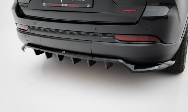 Нижний диффузор (накладка) на задний бампер Jeep Grand Cherokee Trailhawk Mk5 фото