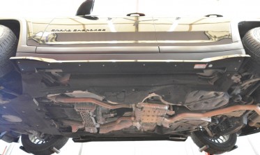 Нижні дифузори (лістви) на бокові пороги Jeep Grand Cherokee Trailhawk Mk5 фото
