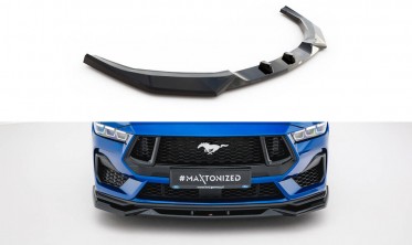 Нижній дифузор (спойлер) на передній бампер Ford Mustang GT Mk7 вар. 2 фото