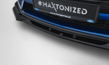 Нижній дифузор (спойлер) на передній бампер Ford Mustang GT Mk7 вар. 2 фото