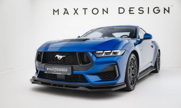 Нижній дифузор (спойлер) на передній бампер Ford Mustang GT Mk7 вар. 2 фото