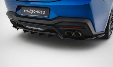 Нижний диффузор (накладка) на задний бампер Ford Mustang GT Mk7 фото
