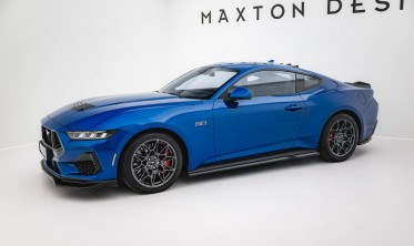 Тюнинг накладки (листвы) на боковые пороги Ford Mustang GT Mk7 нижние фото