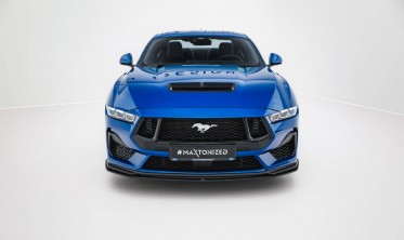 Передняя накладка на бампер Street Pro Ford Mustang GT Mk7 фото