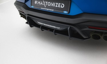 Центральная накладка Street Pro на задний бампер Ford Mustang GT Mk7 фото