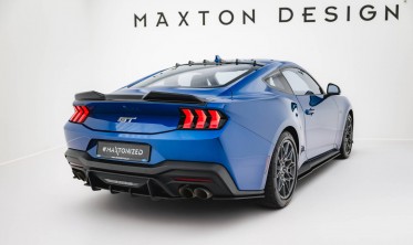 Бокові тюнінг накладки Street Pro на задній бампер Ford Mustang GT Mk7 фото