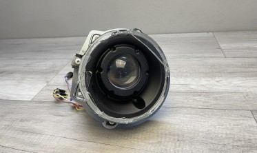 Фара передня Depo чорна Mercedes W461 / W463 на запчастини фото